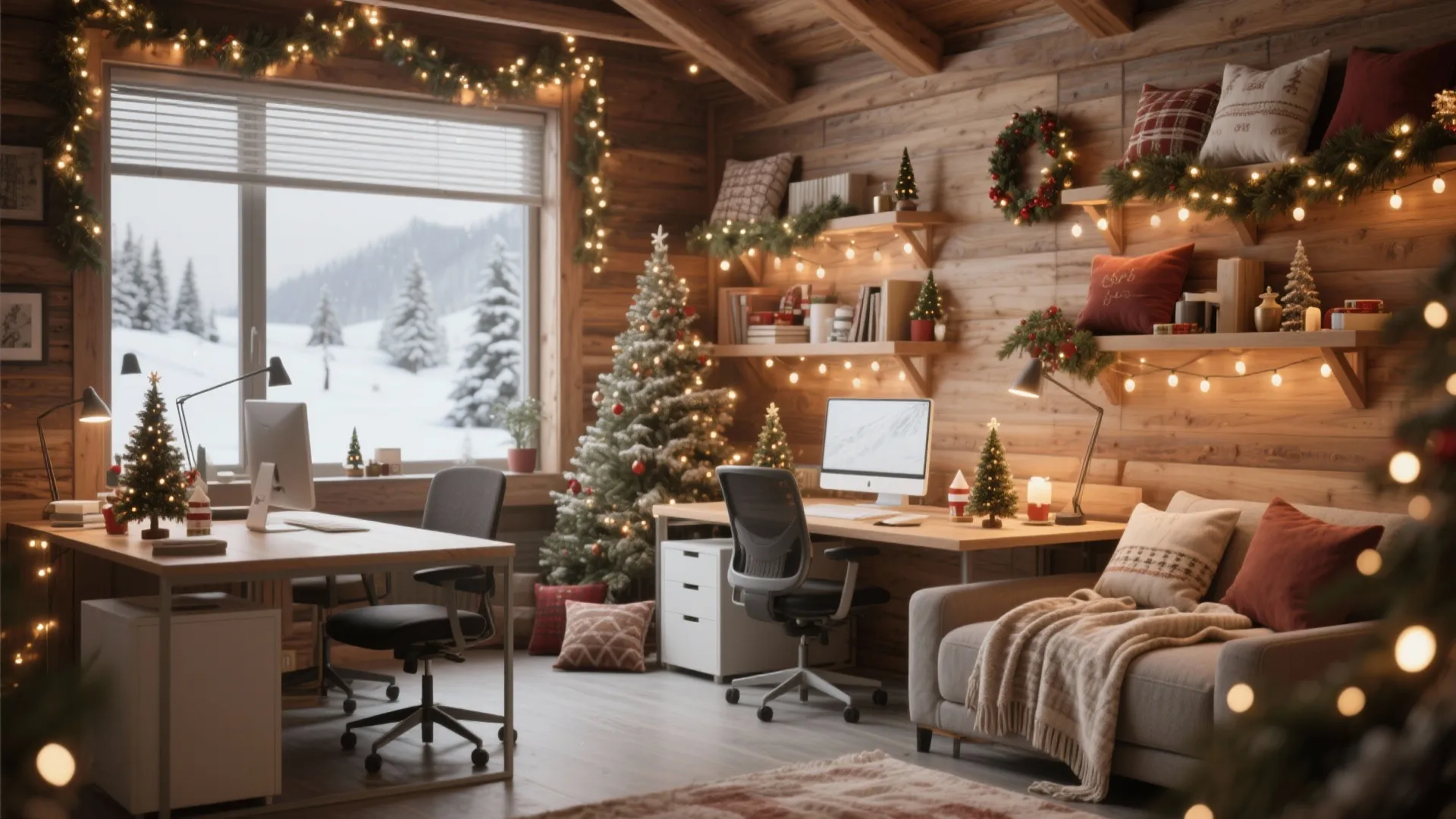 10 Creative Christmas Office Ideas: Festive Design Tips from My 10+ Years of Interior Experience