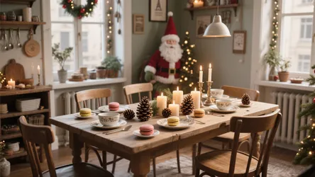 10 Creative Christmas Dining Table Decoration Ideas
