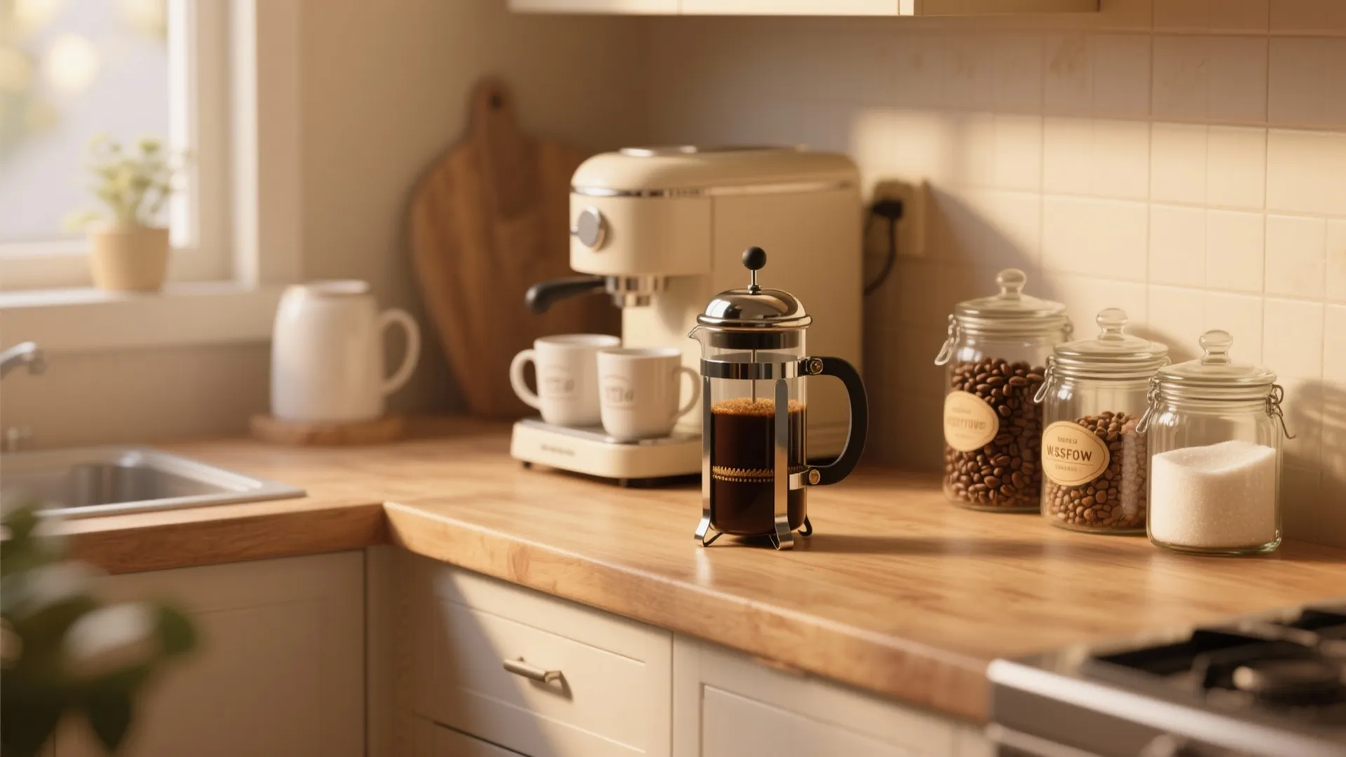 5. Cozy Coffee Station