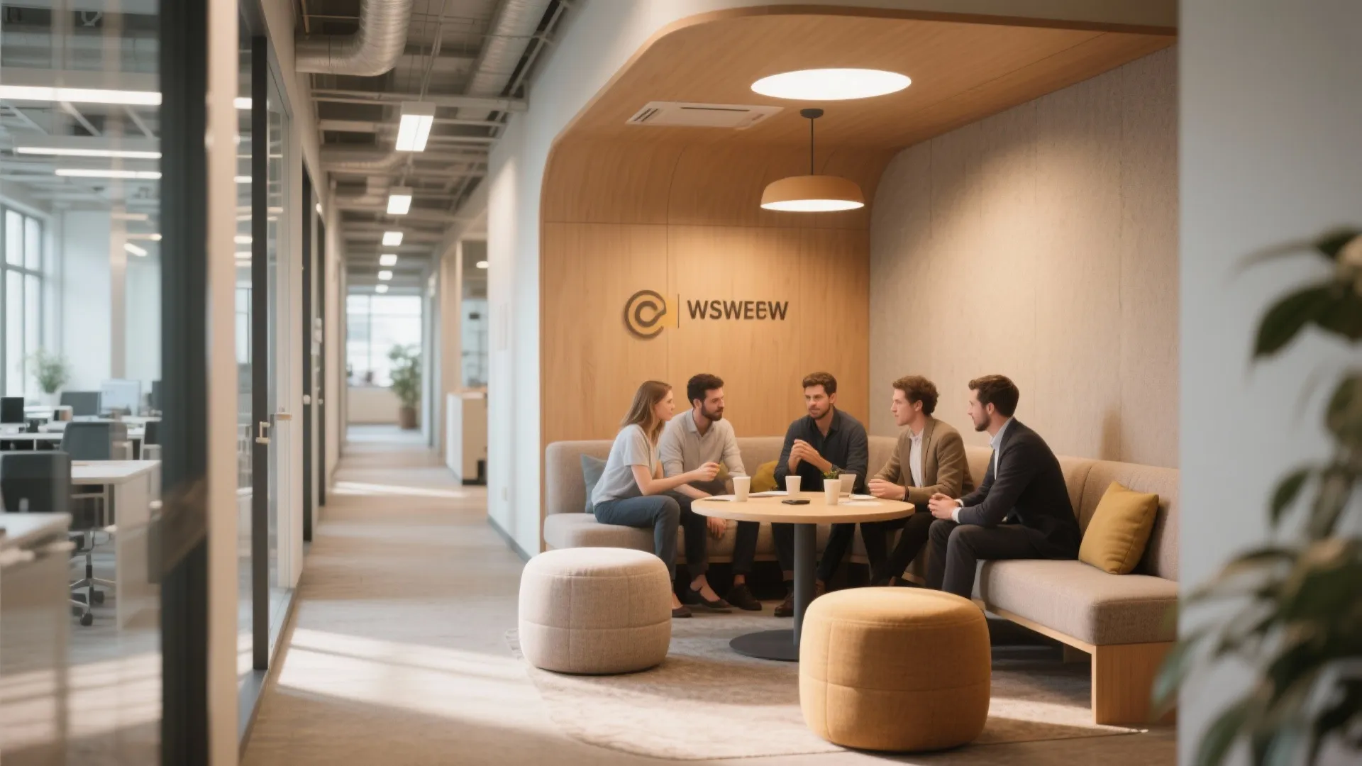 1. Cozy Collaboration Corners