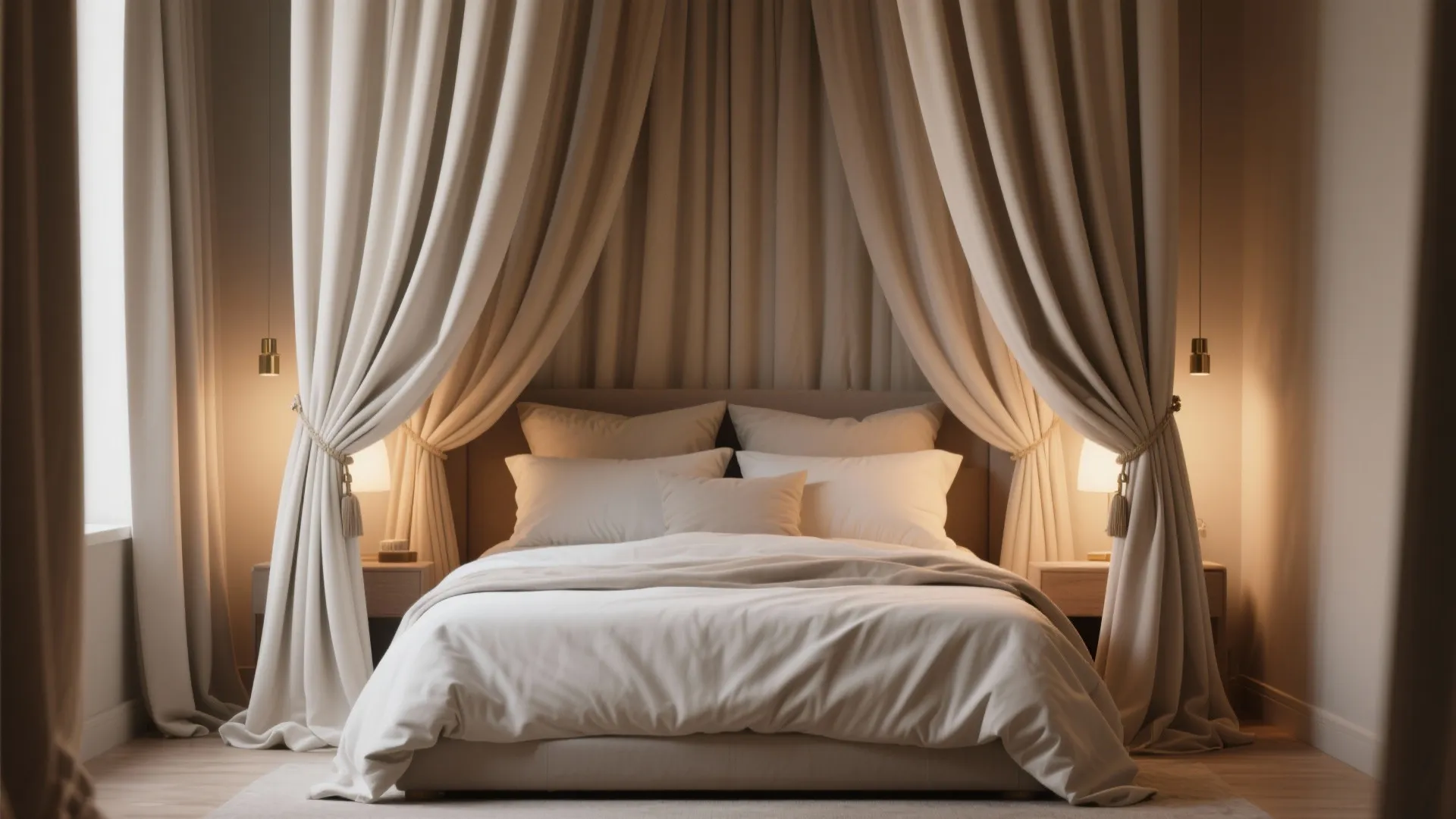 Create a Cozy Core with Curtains and Canopies