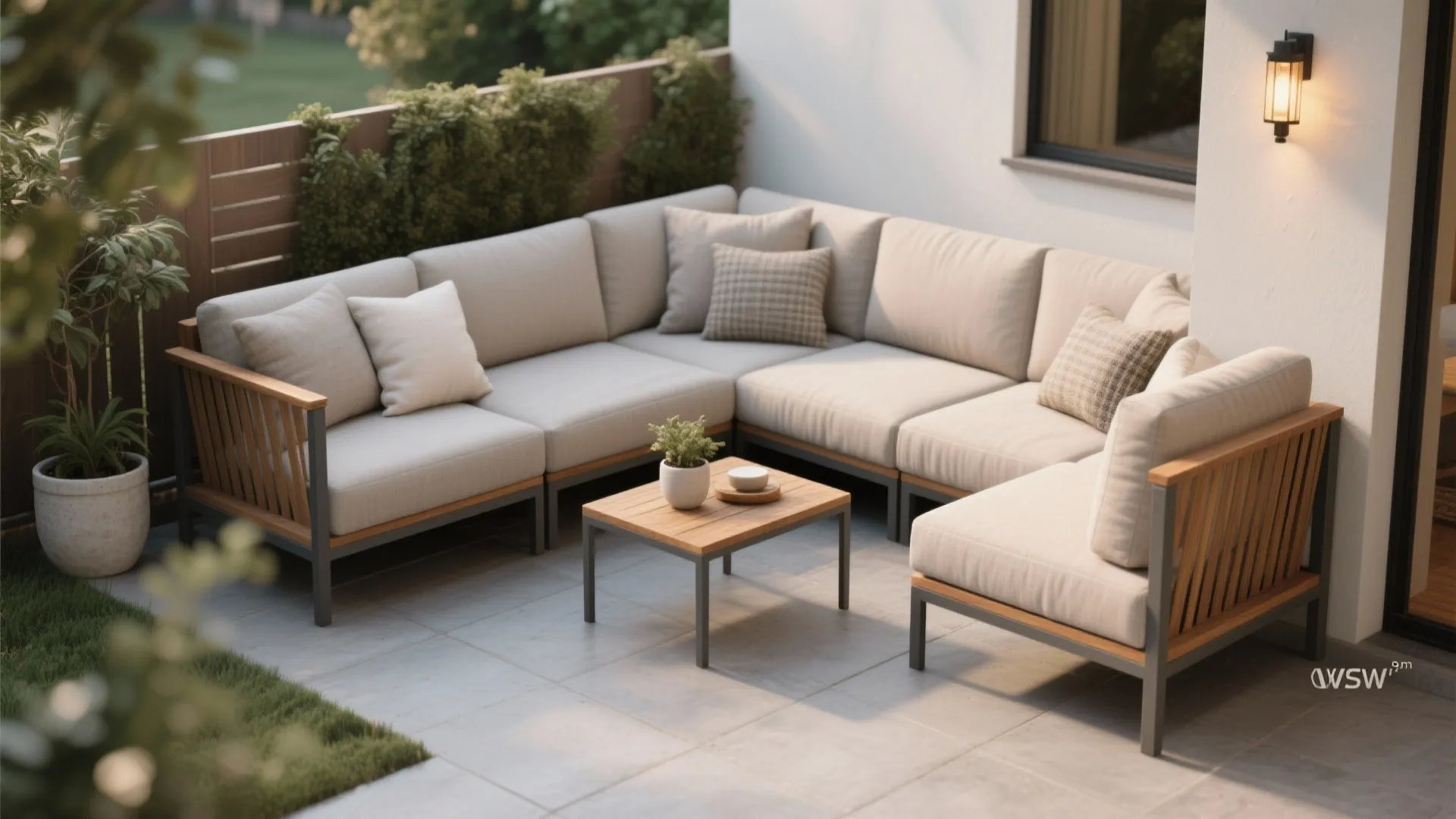 5. Cozy corner nooks with modular pieces