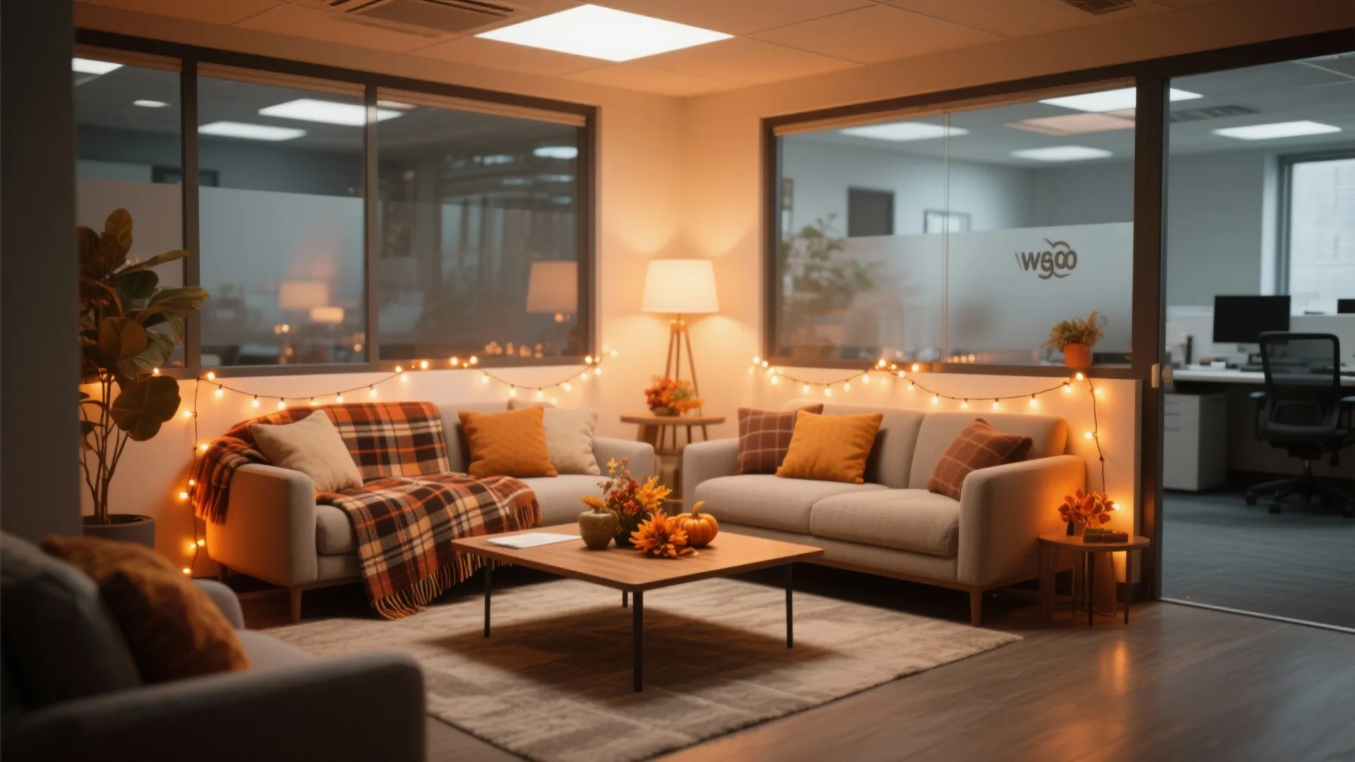 3. Cozy Corner Lounge