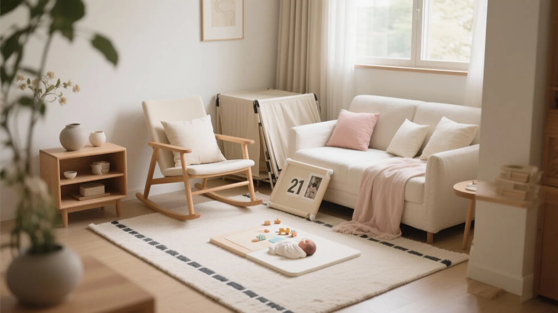 Textiles That Hug the Space: Floor Play Mat and Cozy Corners