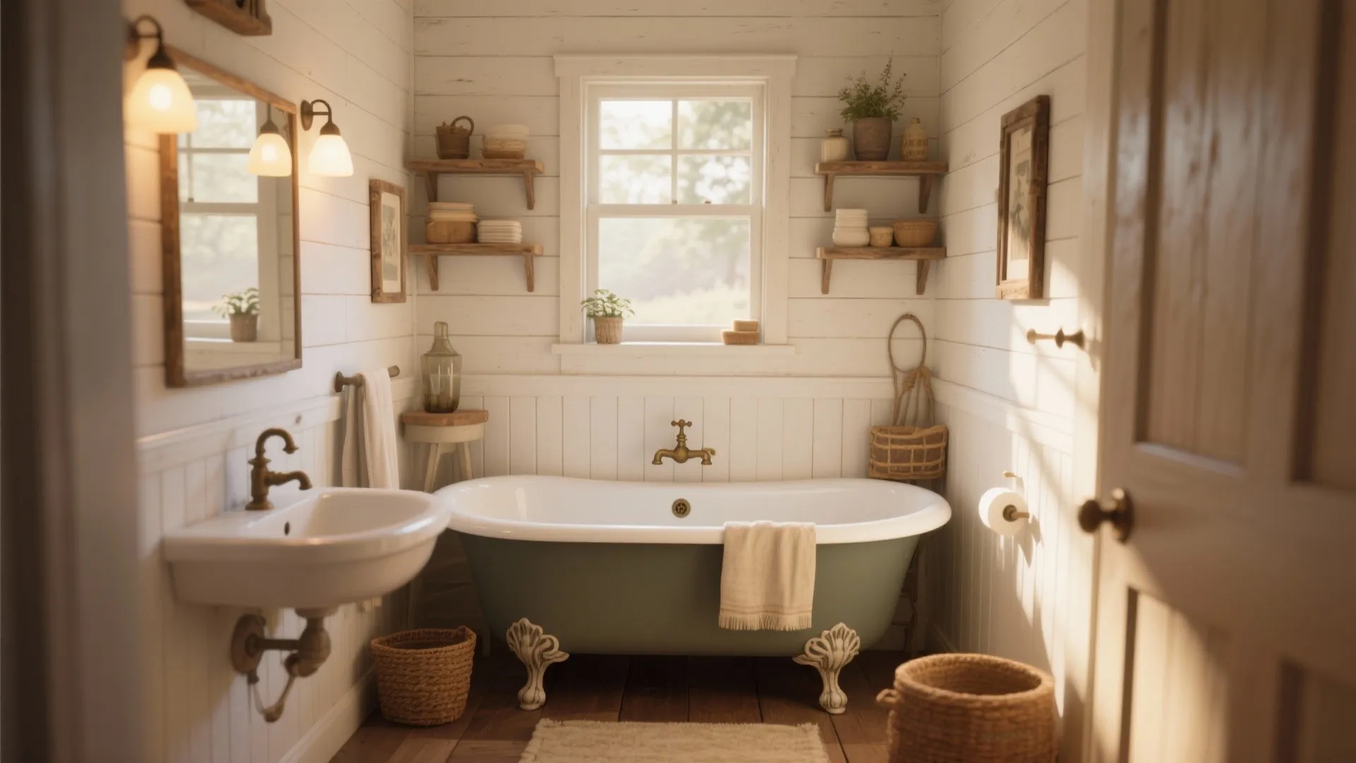 10 Cozy Bathroom Ideas for a Cottage Vibe: Bringing warmth, charm, and clever design into your cottage bathroom