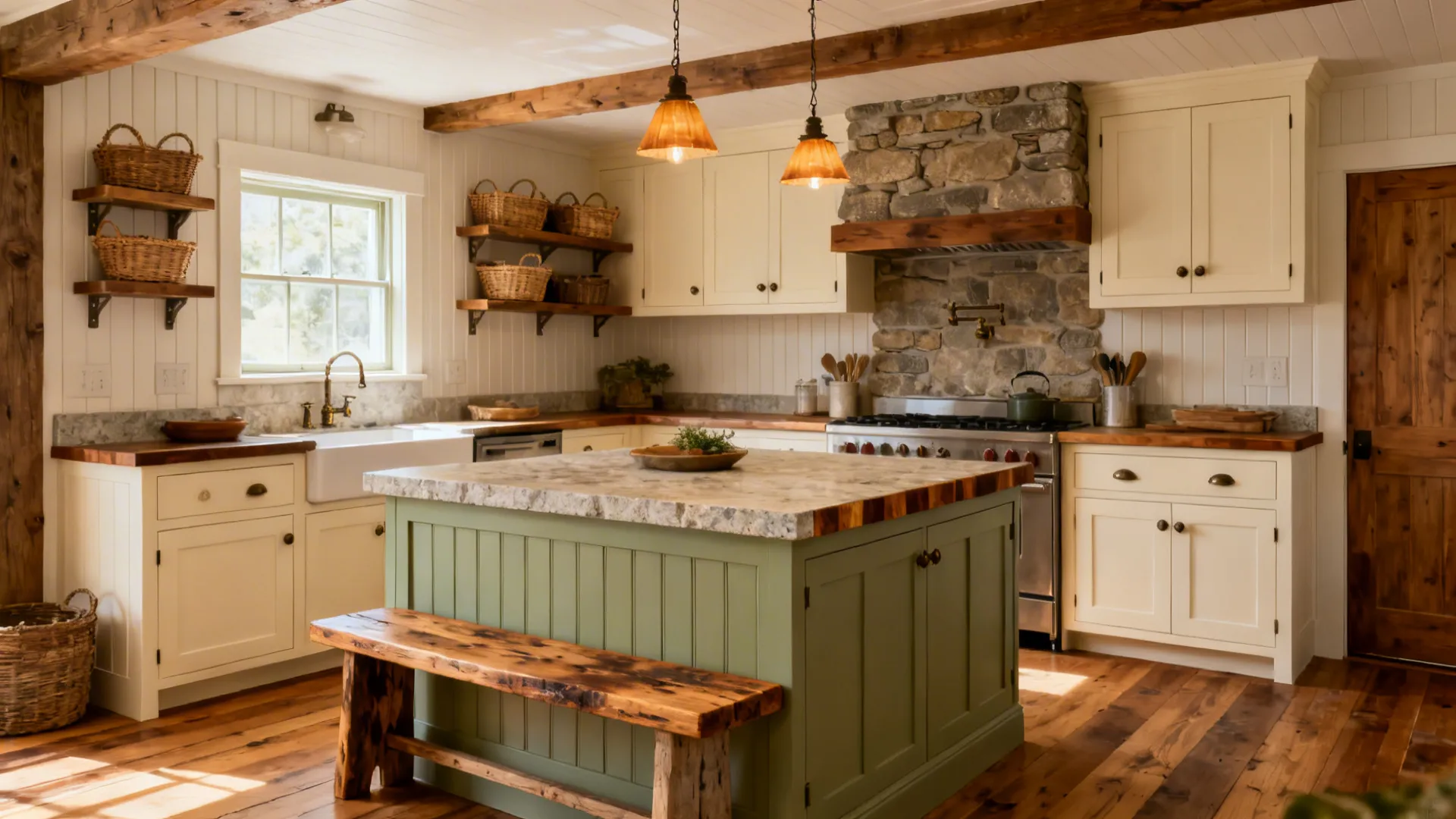 Country Kitchen Designs with Islands: 5 Real-World Ideas: Warm, functional, and timeless—my field-tested ways to design a country kitchen island that works for small spaces