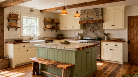 Country Kitchen Designs with Islands: 5 Real-World Ideas