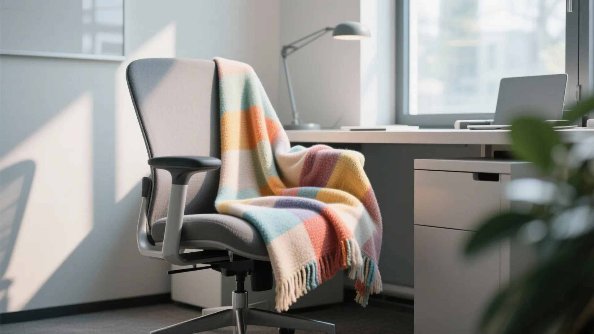 9. Cozy Desk Blankets