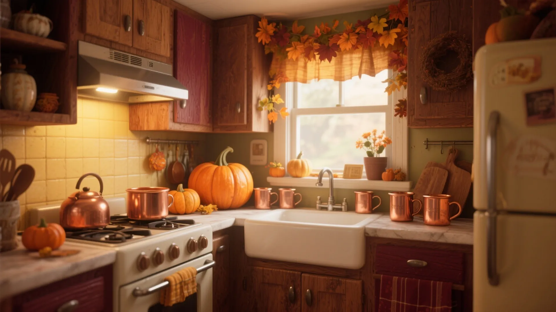 10 Cozy Fall Kitchen Decorating Ideas: Warm, Inviting, and Creative Fall Touches for Your Kitchen