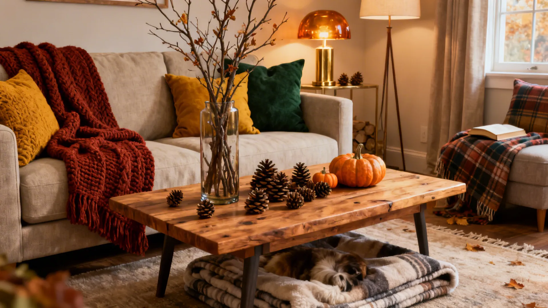 5 Cozy Fall Decor Ideas for Living Room