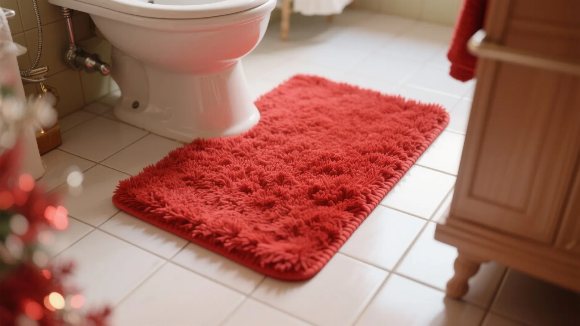 9. Cozy Bathroom Rug