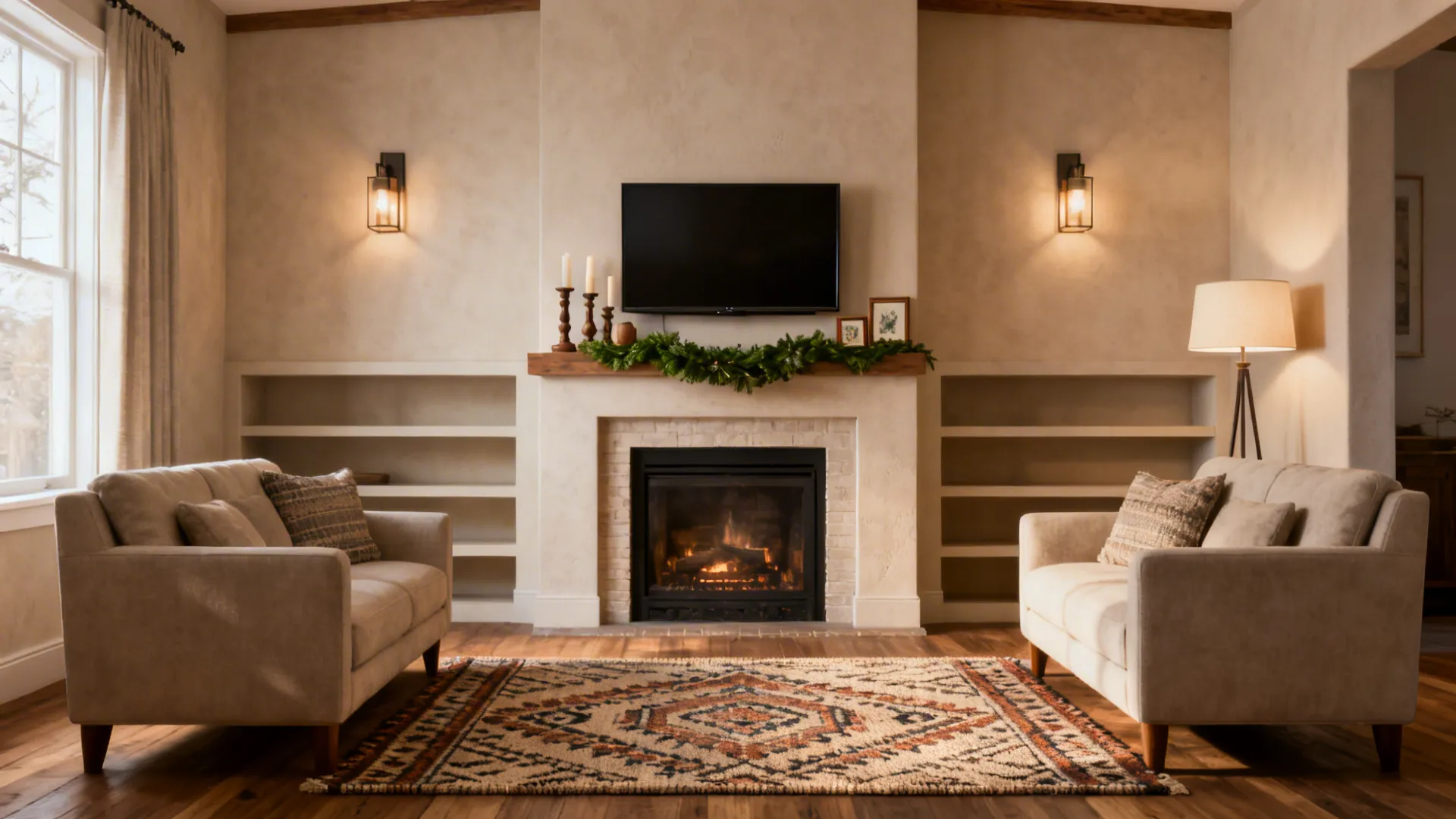 5 cozy living room with fireplace decorating ideas