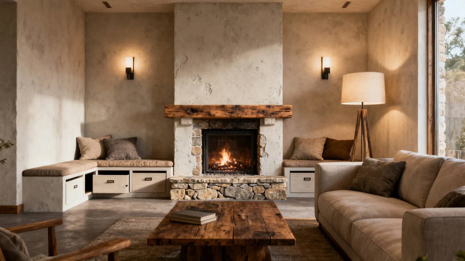 5 Cozy Living Room Ideas with Fireplace: Small-space living room design ideas with a fireplace that maximize warmth, style, and function