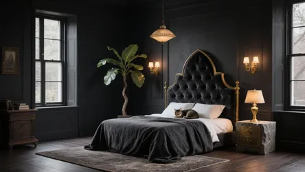 Gothic Bedroom Black — 5 Dark Design Ideas