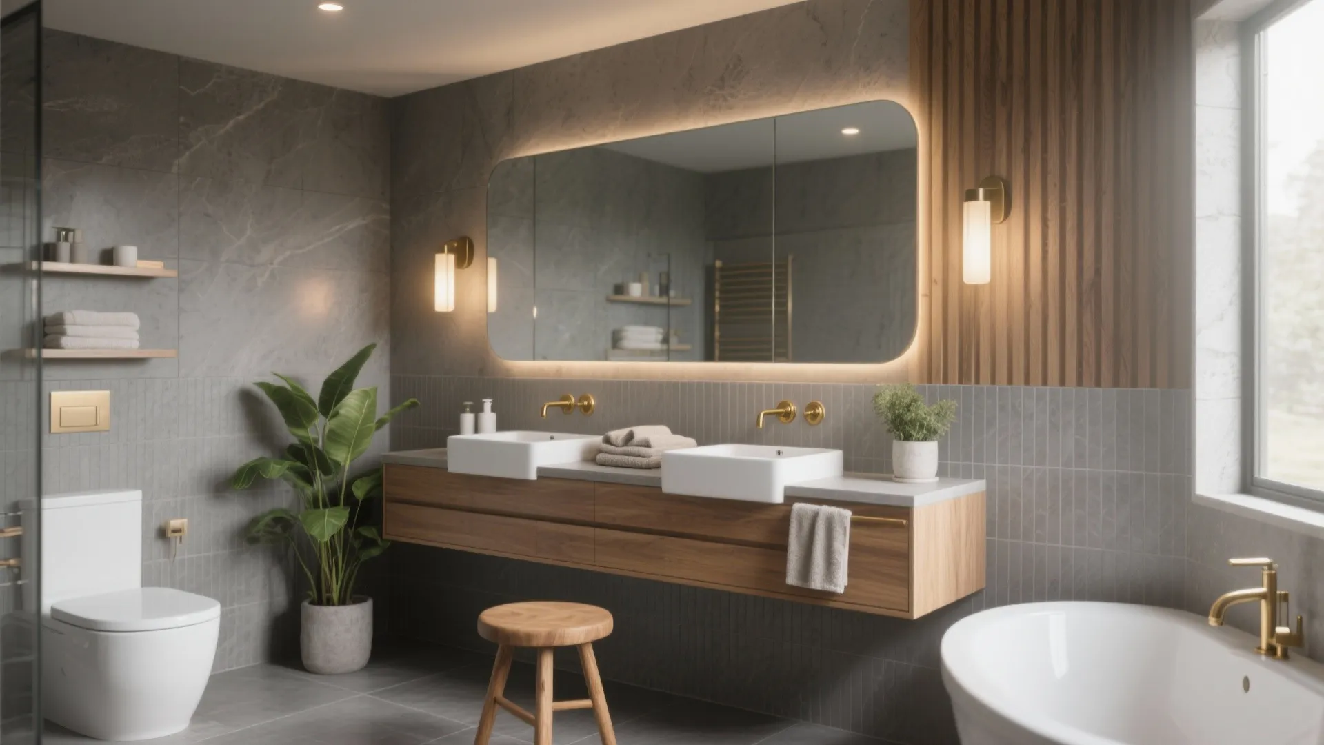 Gray Bathroom Decorating Ideas: 5 Inspiring Looks: Practical, stylish gray bathroom ideas I’ve used in small and large spaces