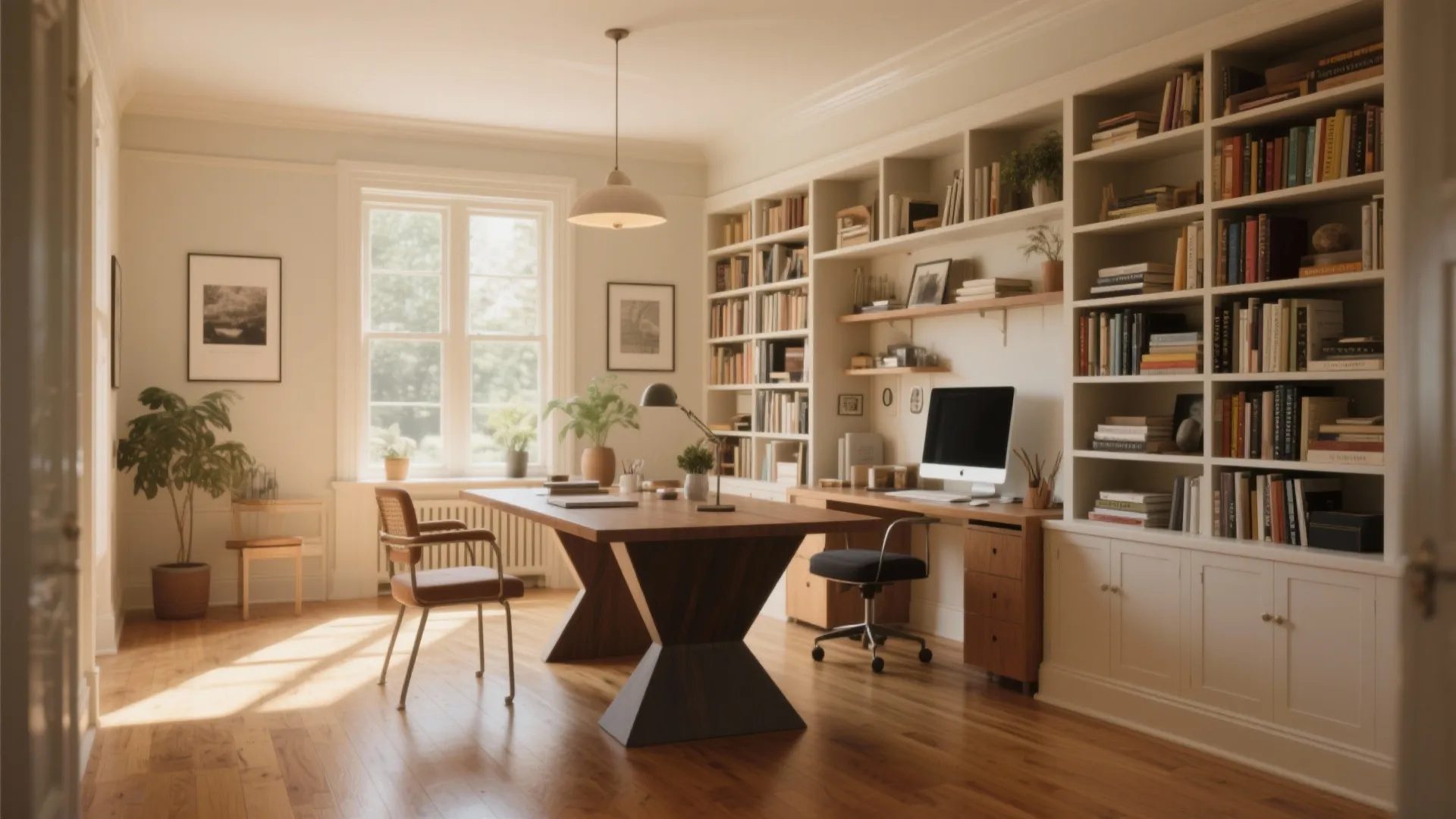 1. Turn It Into a Cozy Home Office