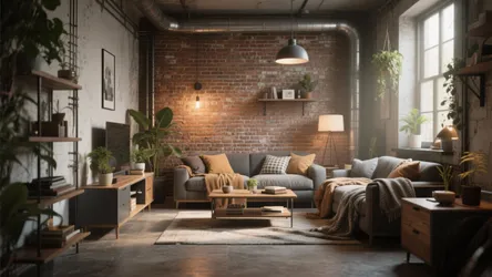 10 Industrial Living Room Ideas
