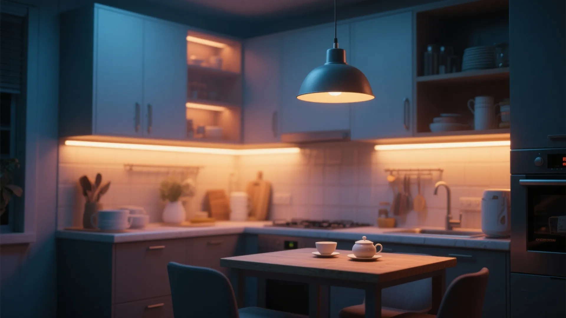 Idea 5: Cozy, Low Lighting