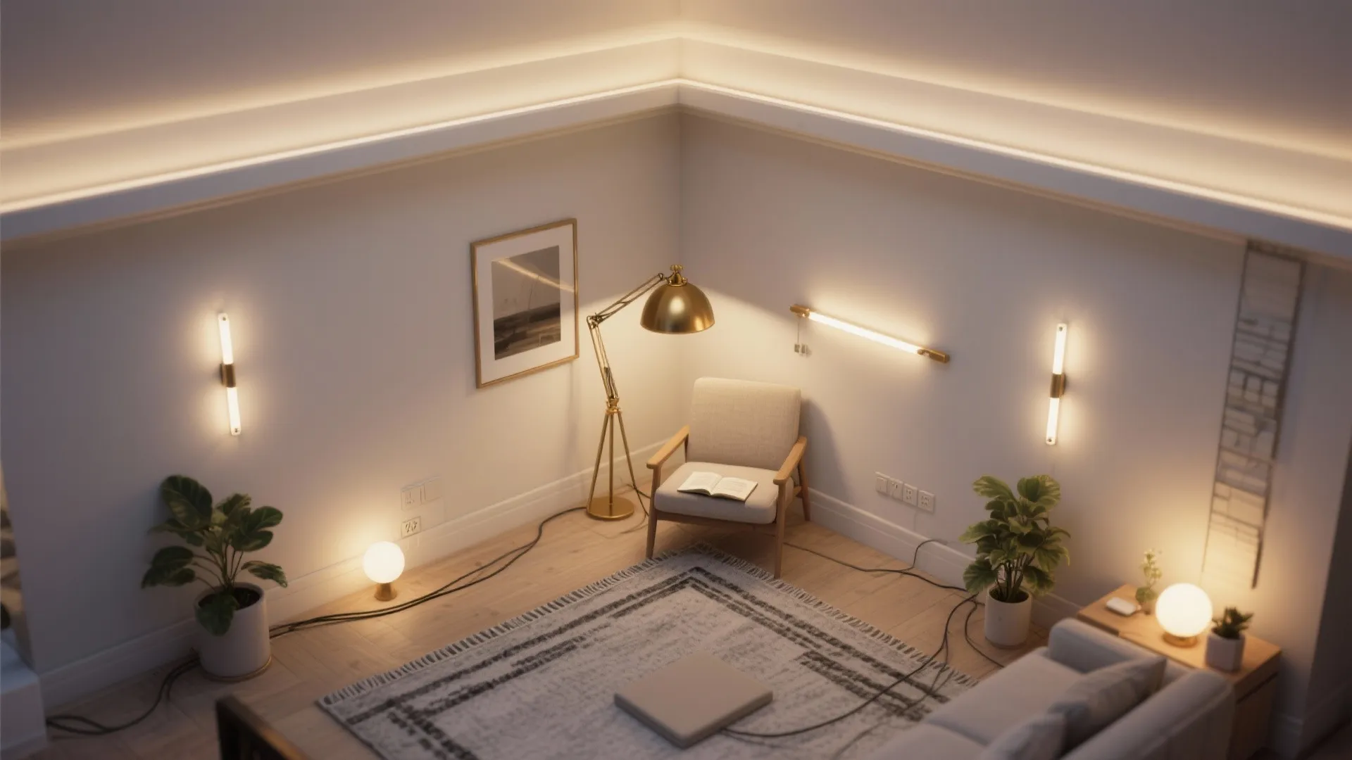 Idea 4: Light like a stage manager (but keep it cozy)