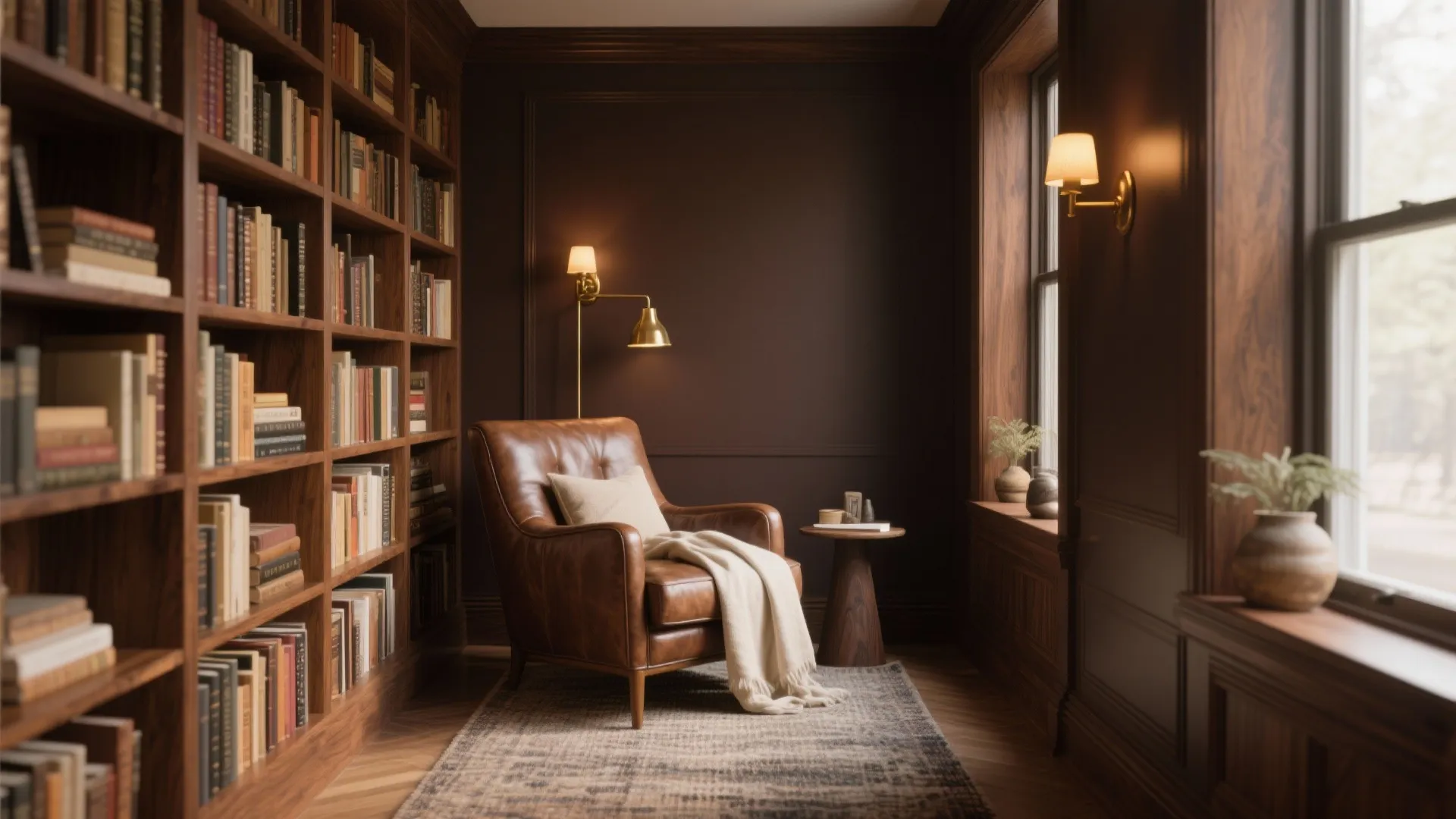 1. Cozy Library Vibe