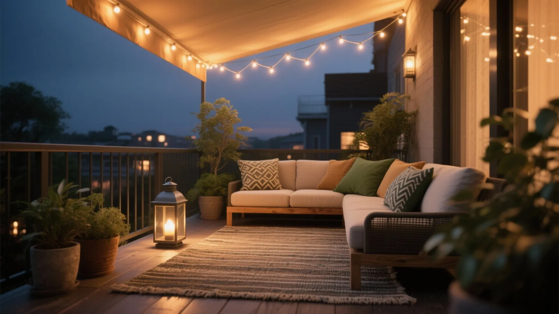 Light, color, and texture layers for instant coziness