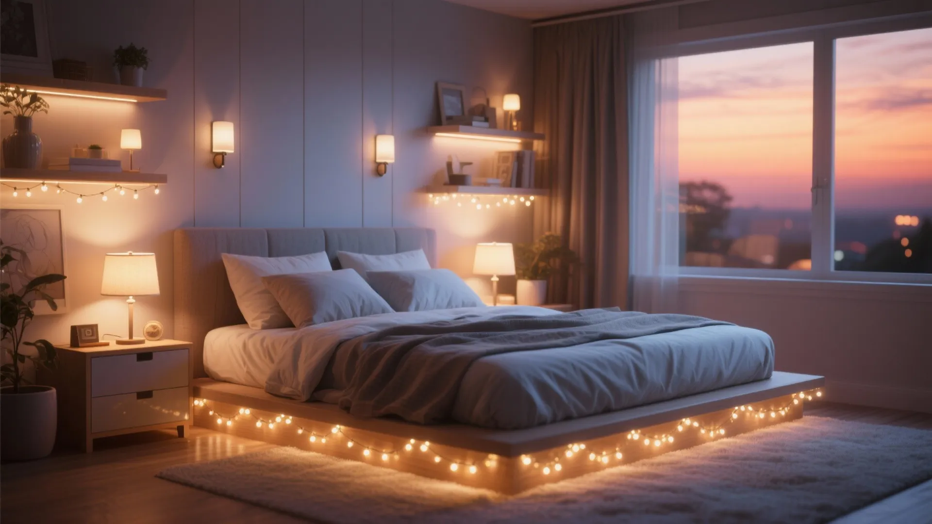 Idea 5: Cozy Lighting Layers