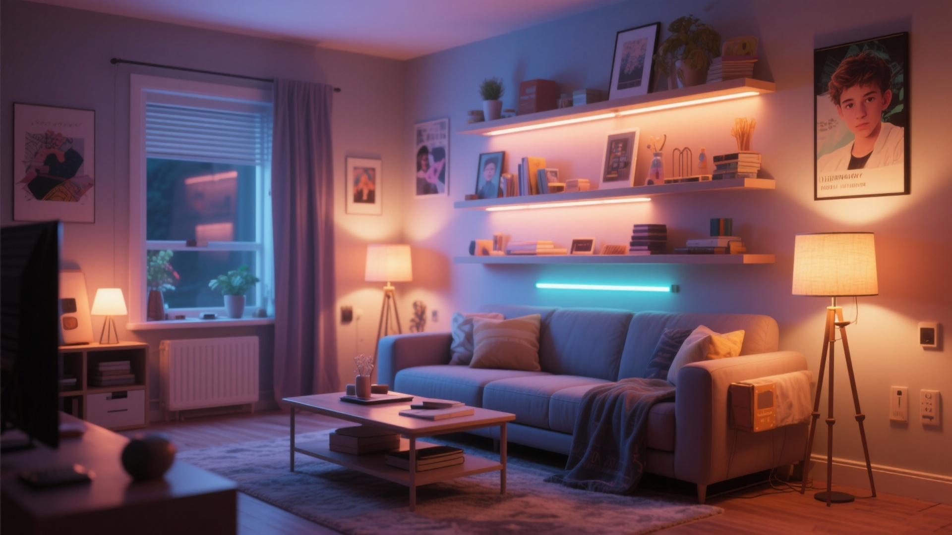 View of 10 Teenage Living Room Ideas for Stylish Spaces