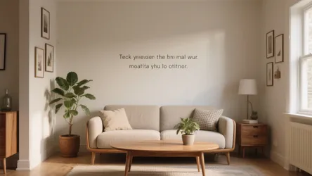 5 Wall Sayings for Living Room That Transform Small Spaces