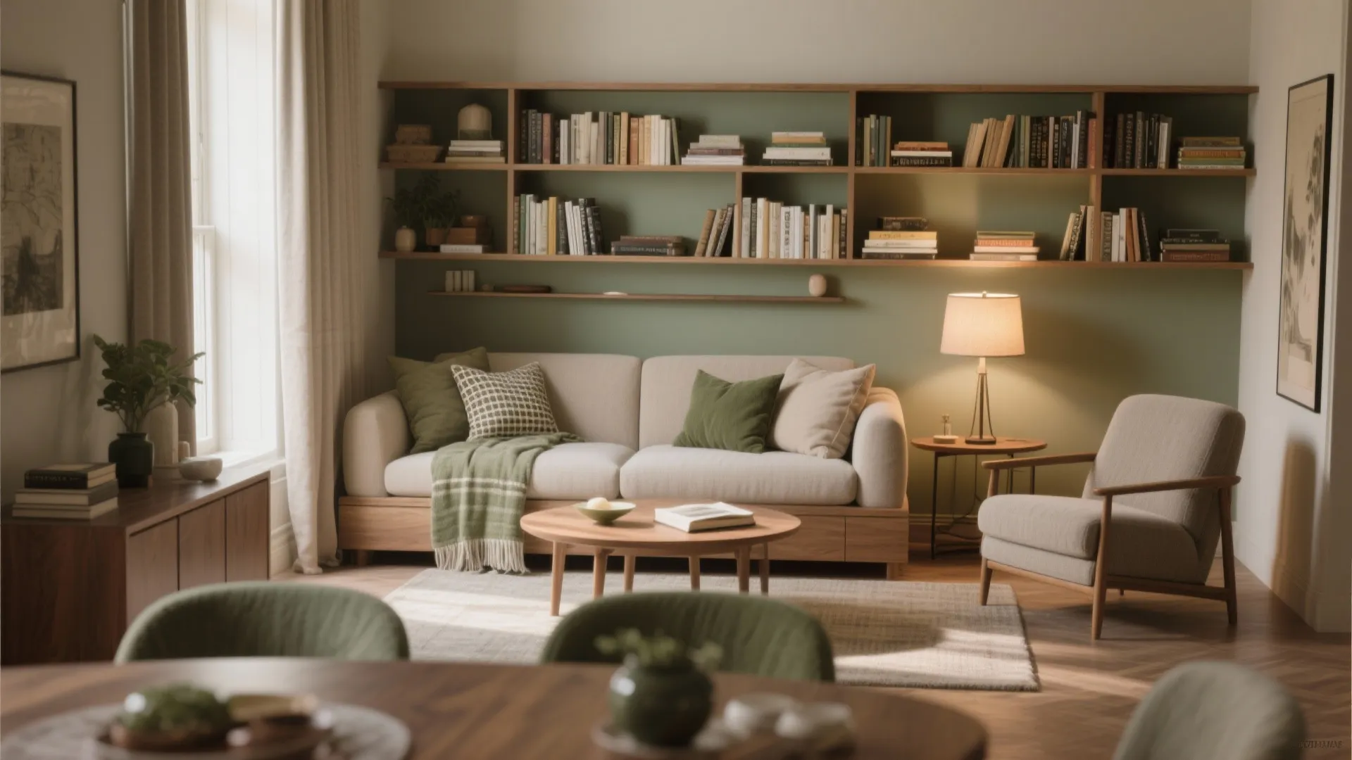 2. Turn It into a Cozy Lounge or Reading Nook