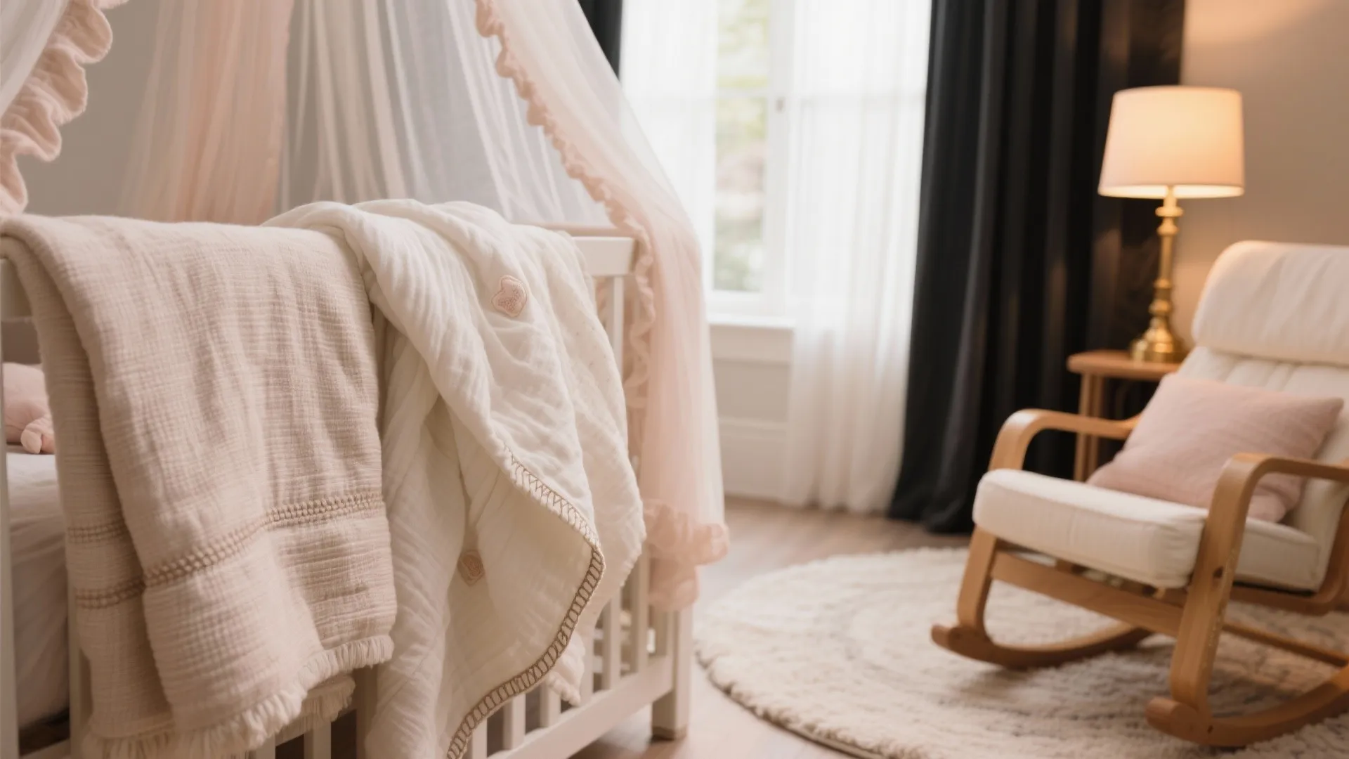 Layered Textiles and Lighting for a Cozy Cocoon