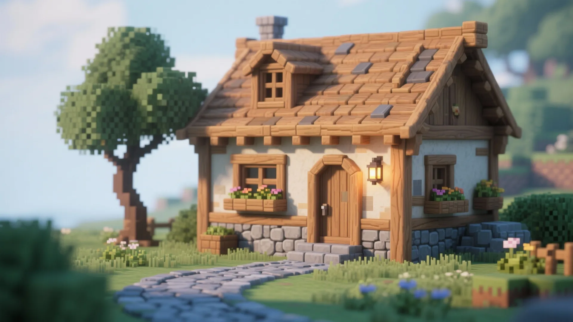Small Cute House in Minecraft: Creative Building Ideas: 1 Minute to Your Most Charming Minecraft Tiny House
