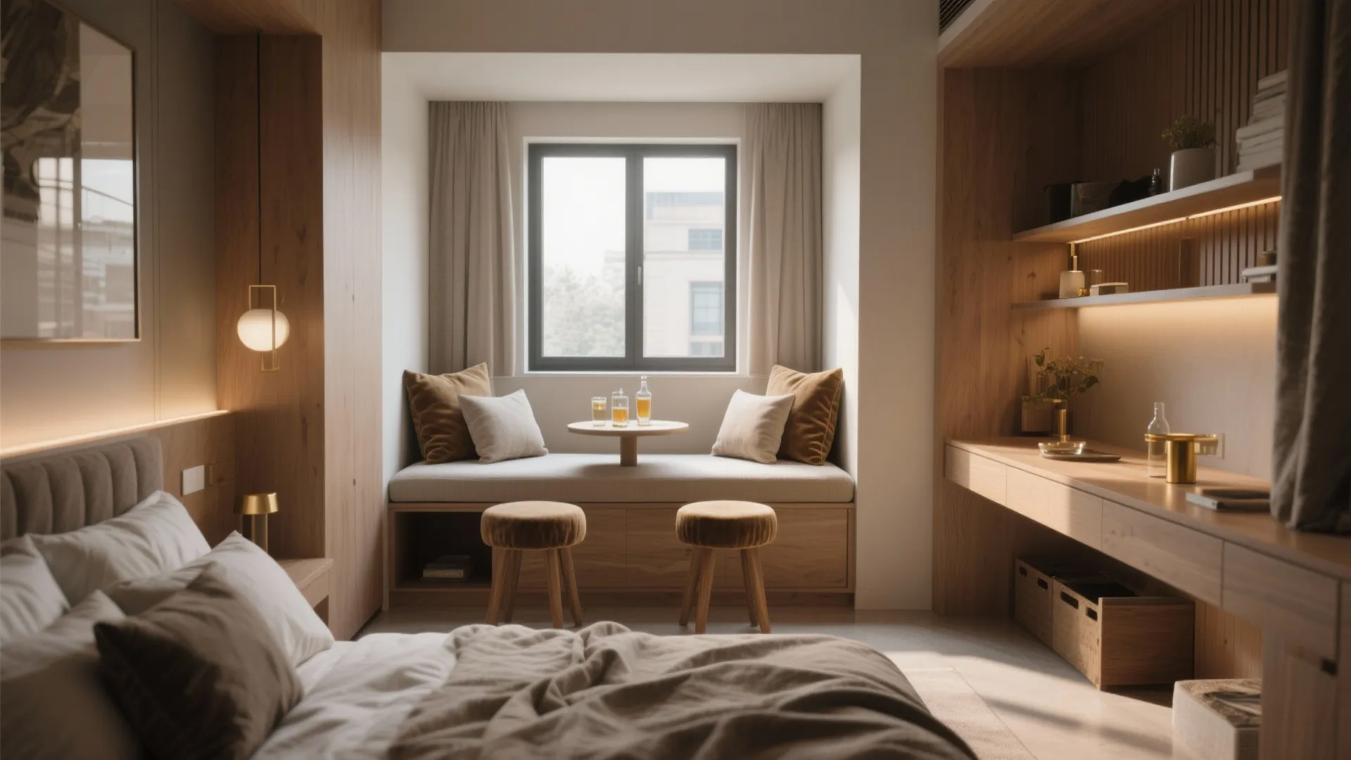 4. Small nooks for two