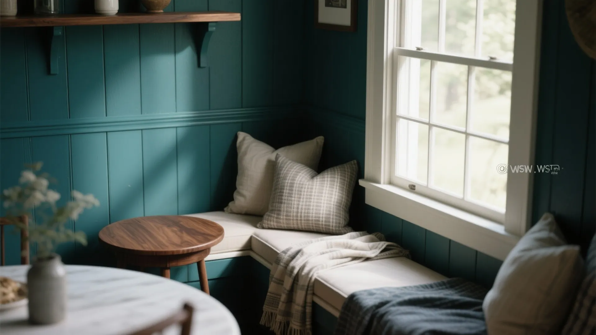 3. Embrace Cozy Corners with Deep, Saturated Hues