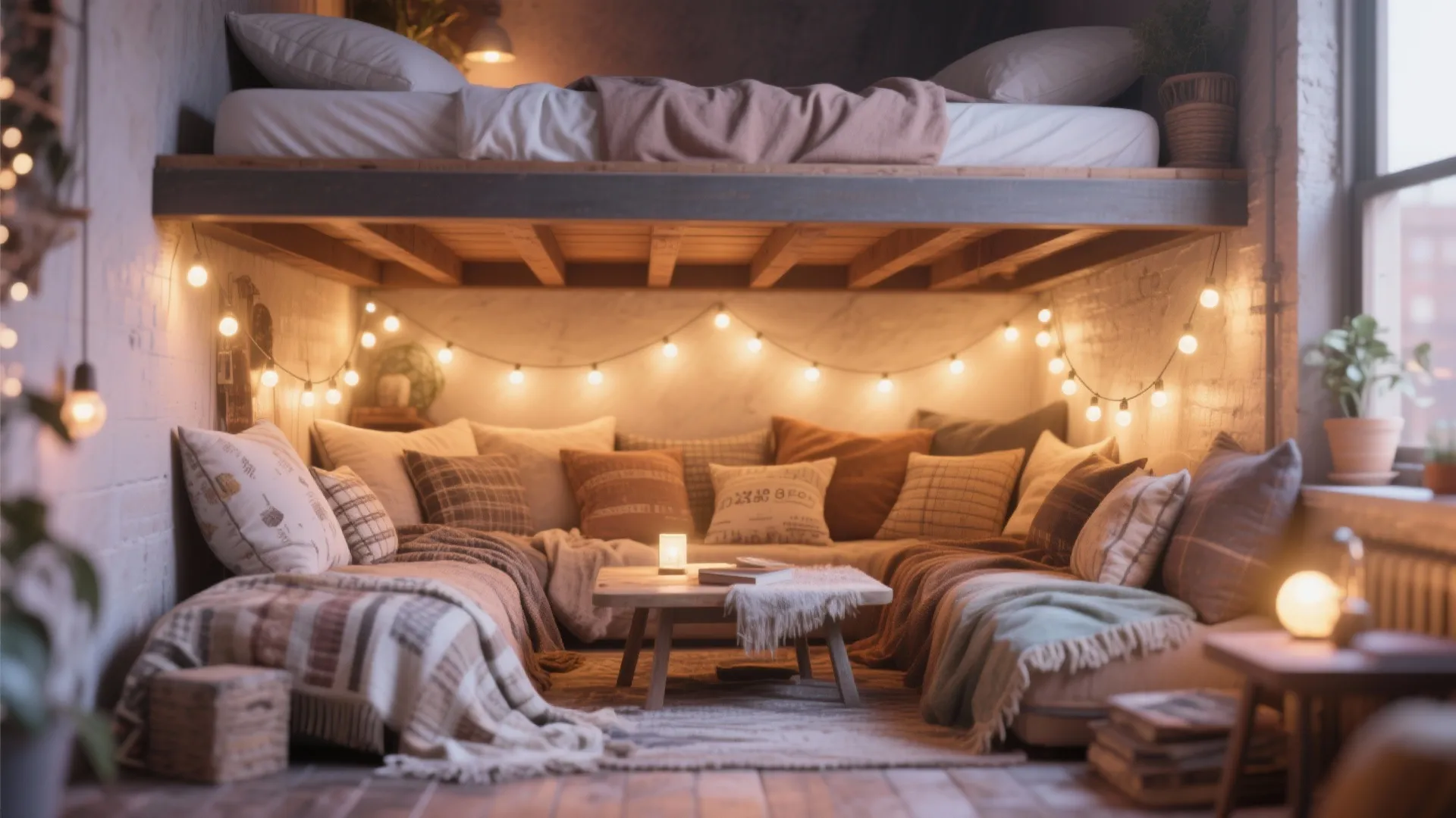 4. The Cozy Nook Loft for Reading and Relaxing