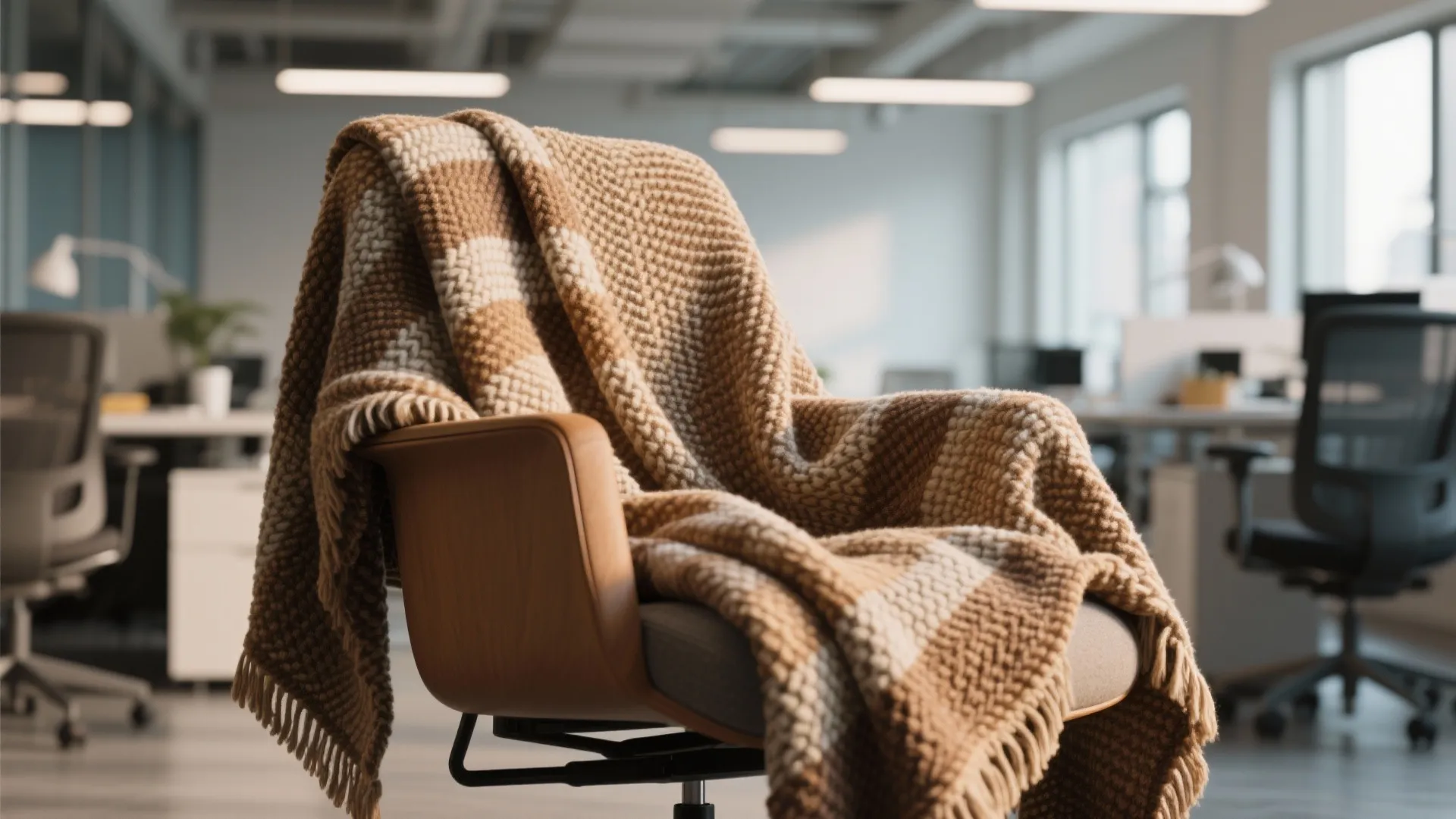 5. Cozy Office Blanket