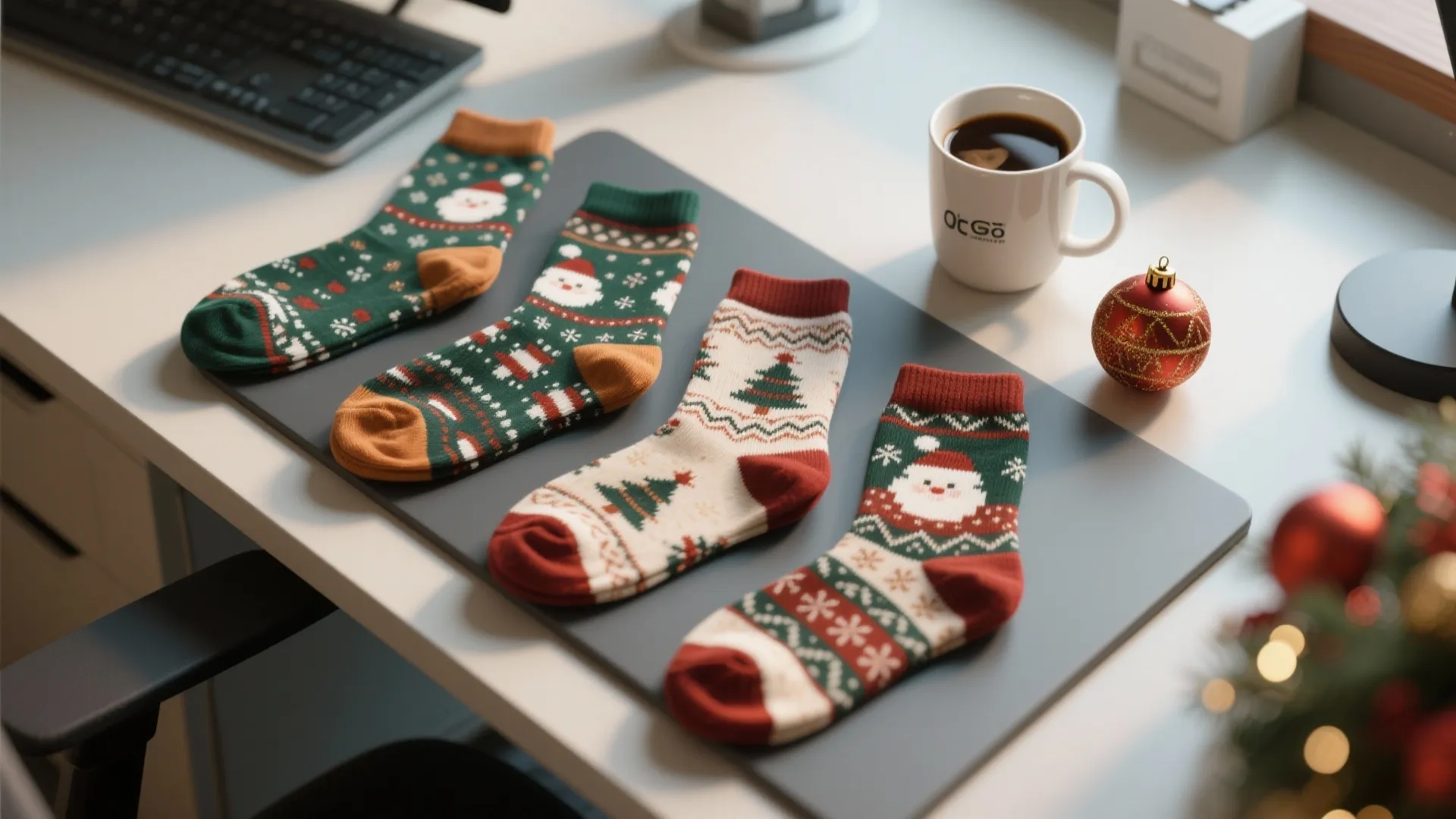 9. Cozy Office Socks