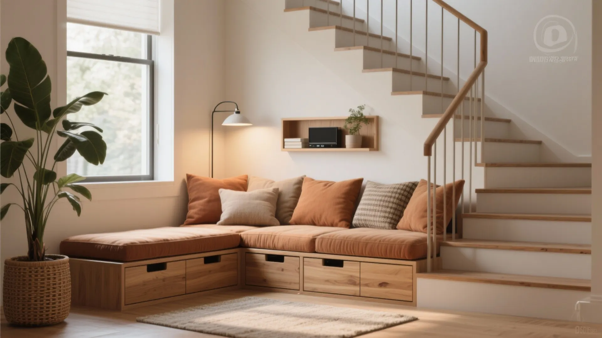 2. Build a Cozy Nook or Platform Seating