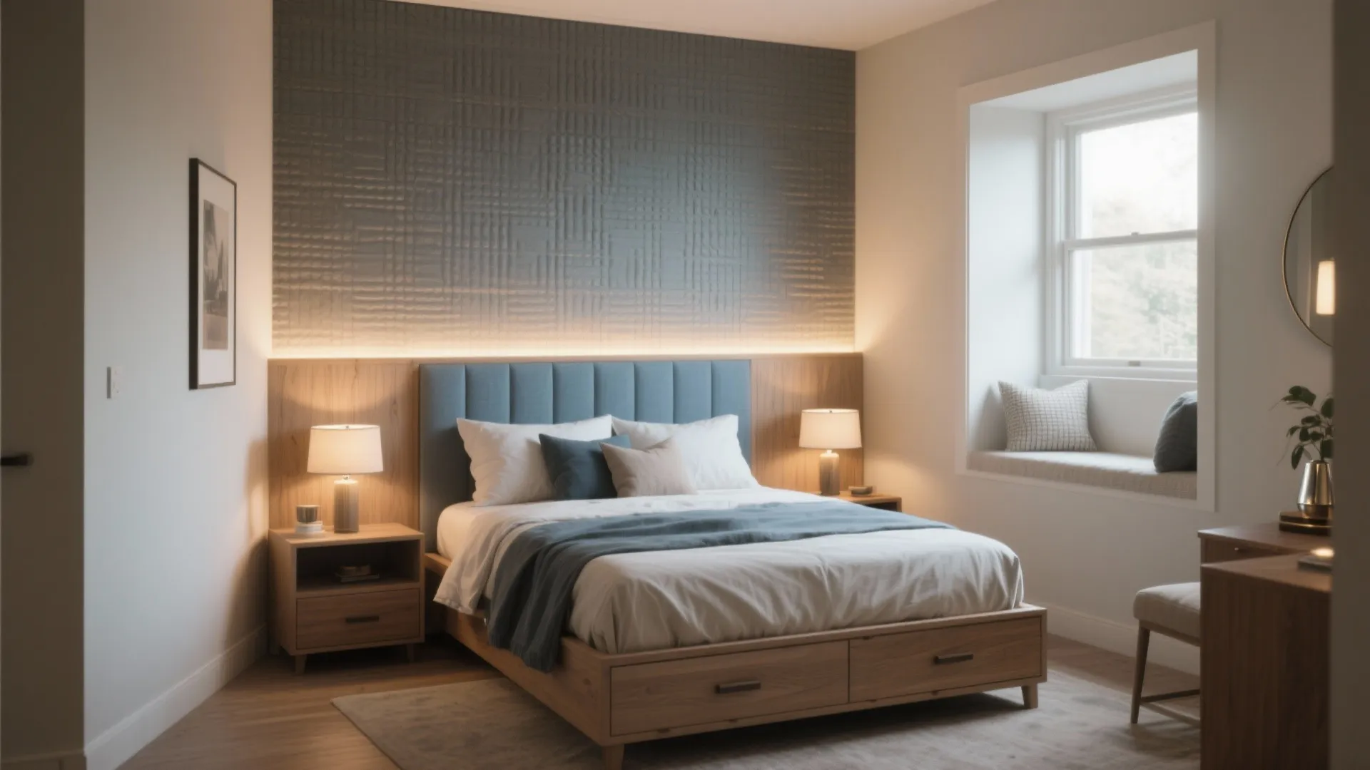 Primary Bedroom Decorating Ideas — 5 Creative Tips: Small-space genius: practical decorating tips to upgrade your primary bedroom