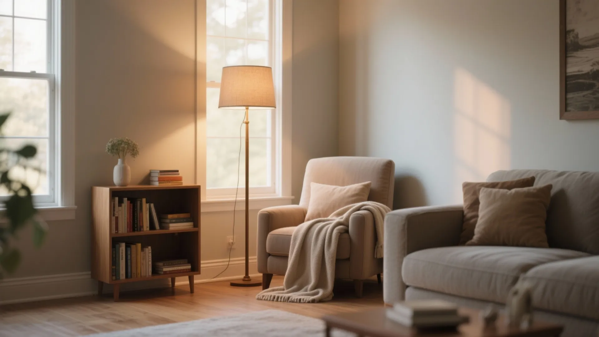 7. Cozy reading corner