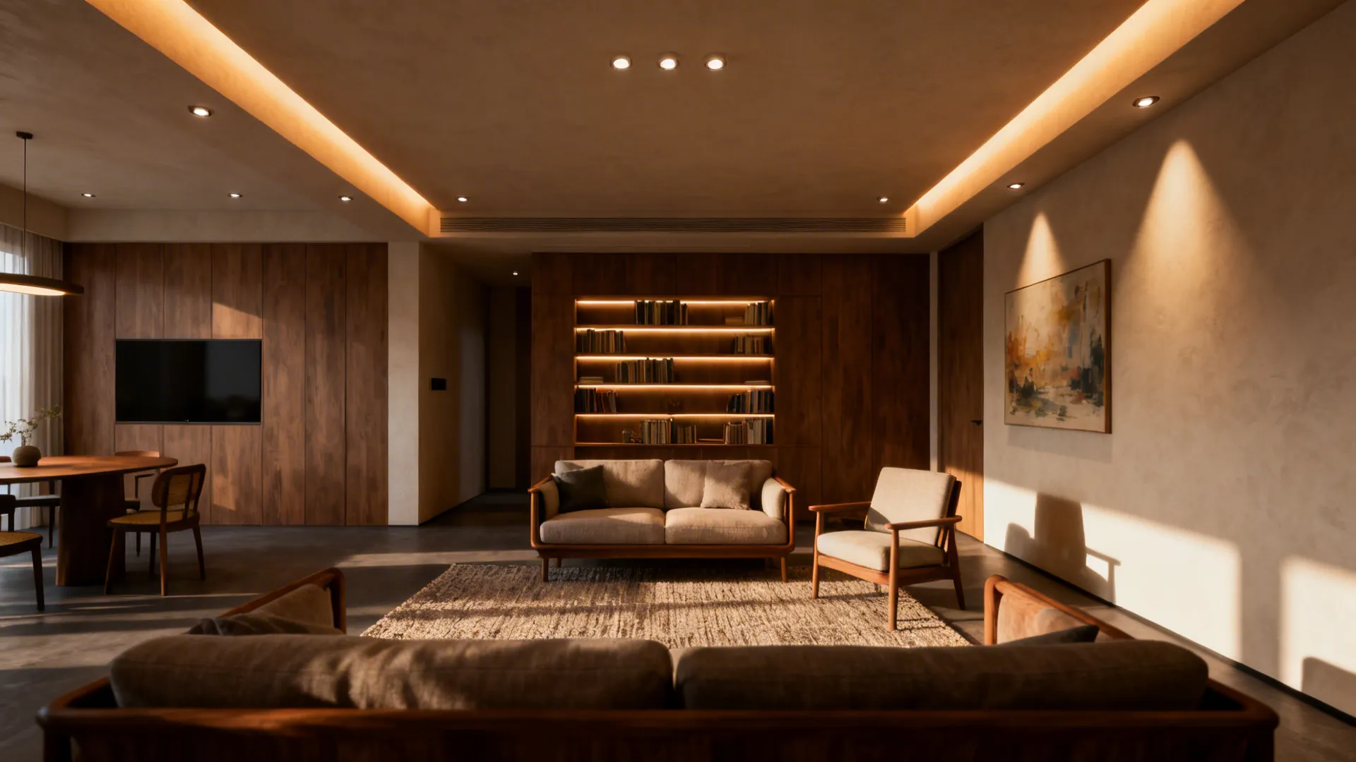 5 Best Recessed Lighting Ideas for Living Rooms