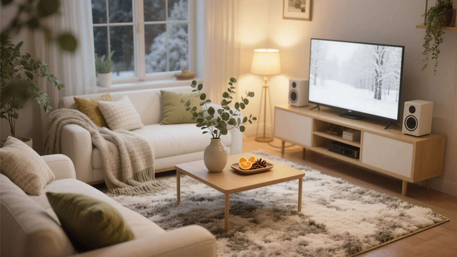 5) Curate the senses—soft, scented, and sound-ready