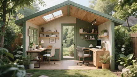 5 Shed Office Ideas for Small Space Living