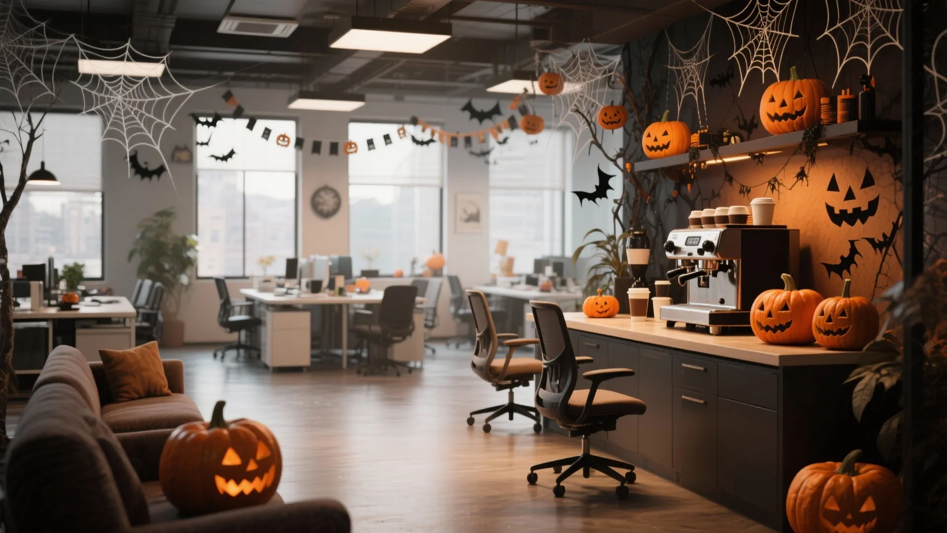 10 Spooky Halloween Office Ideas