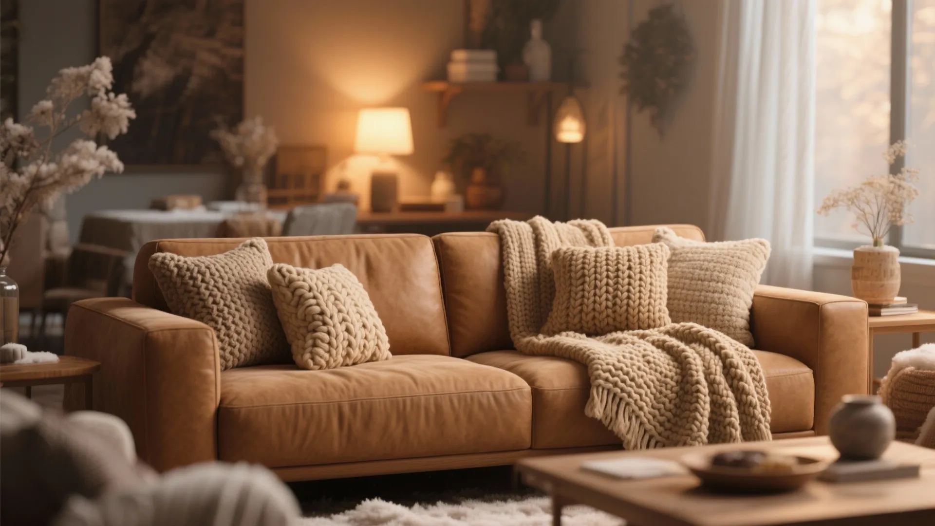 10. Cozy Textures in Cool Months