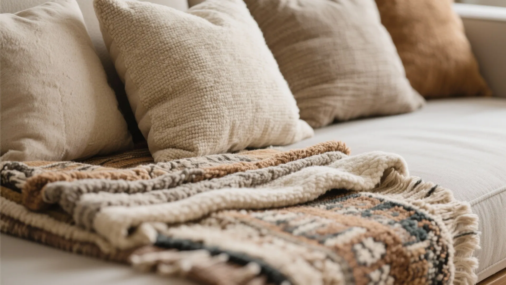 6. Cozy Textiles and Layering