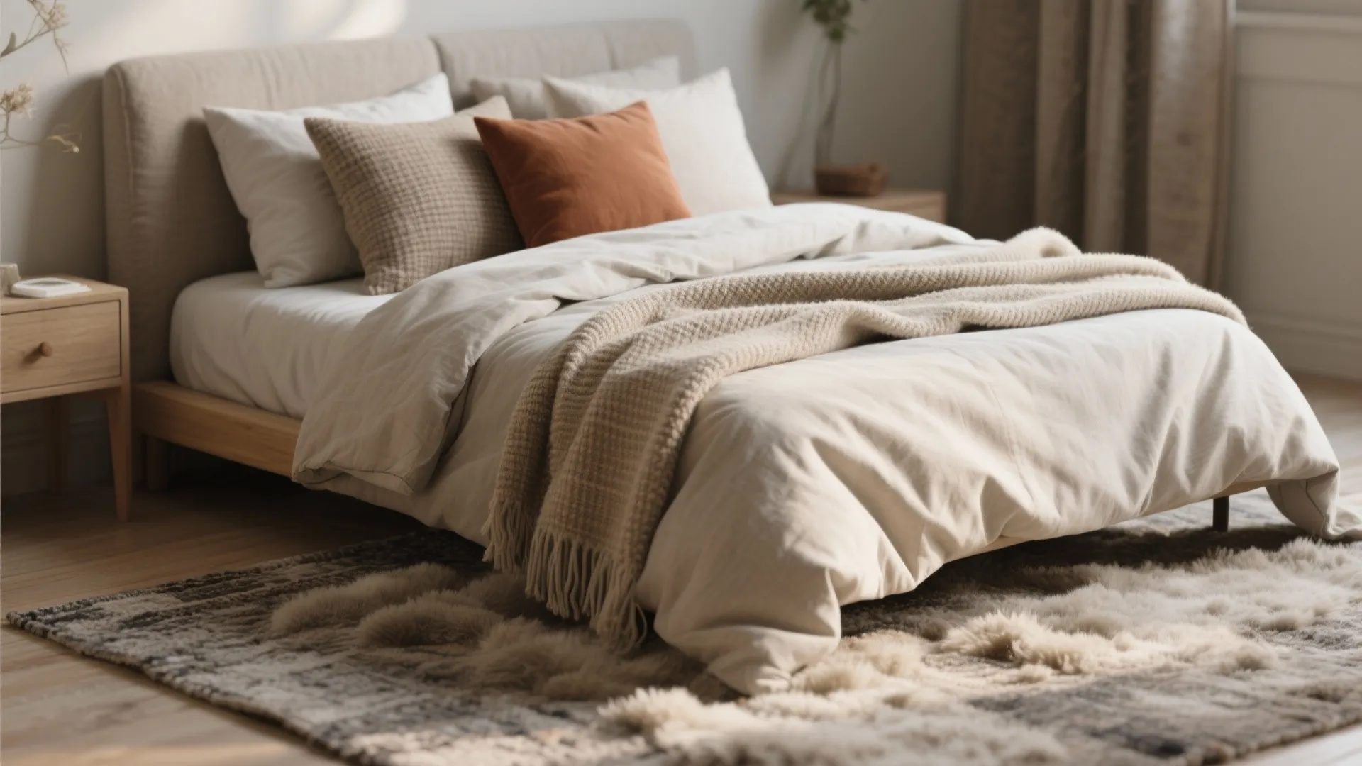 2. Textiles that invite you to linger