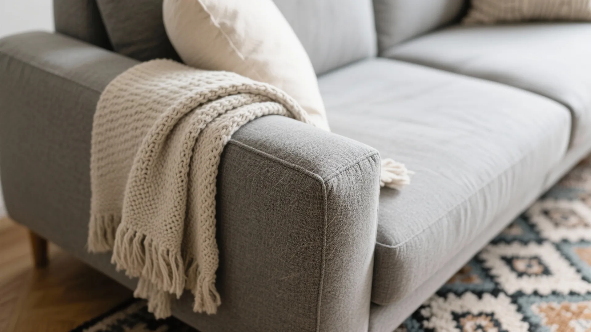 8. Layer with Cozy Textiles