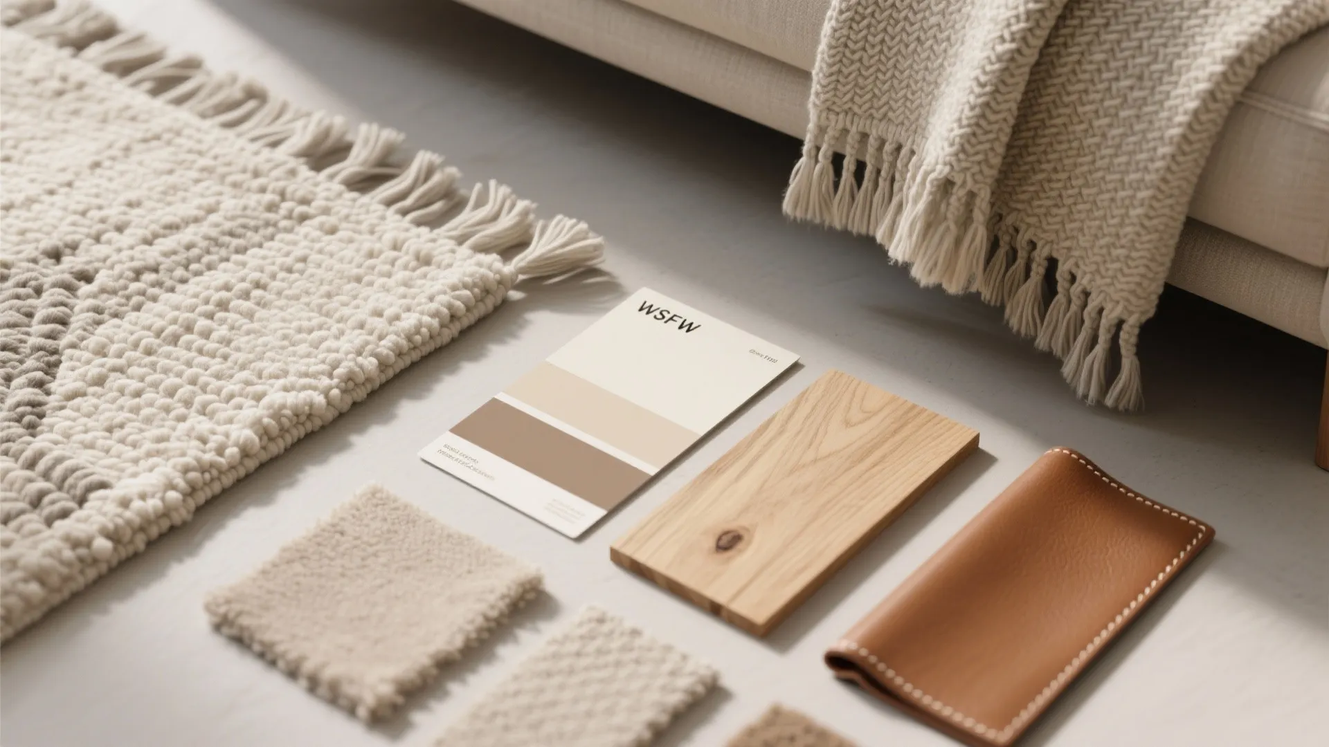 Textural Layers: Rugs, Bouclé, and Nubby Throws