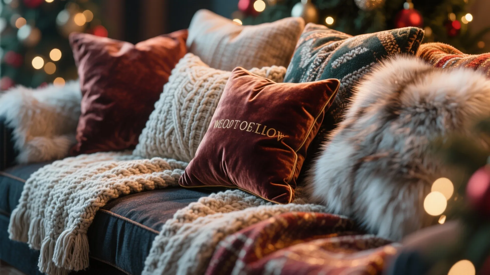 5. Cozy Textiles and Layered Fabrics