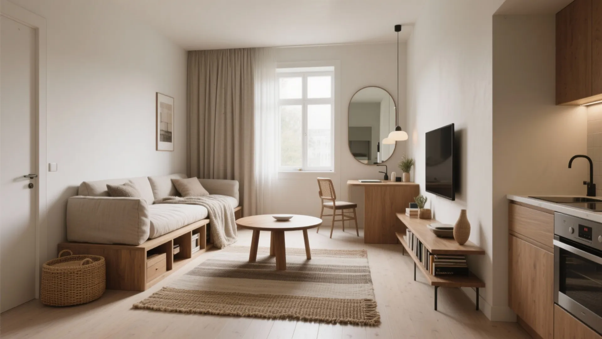 Multi-functional layouts with cozy zones